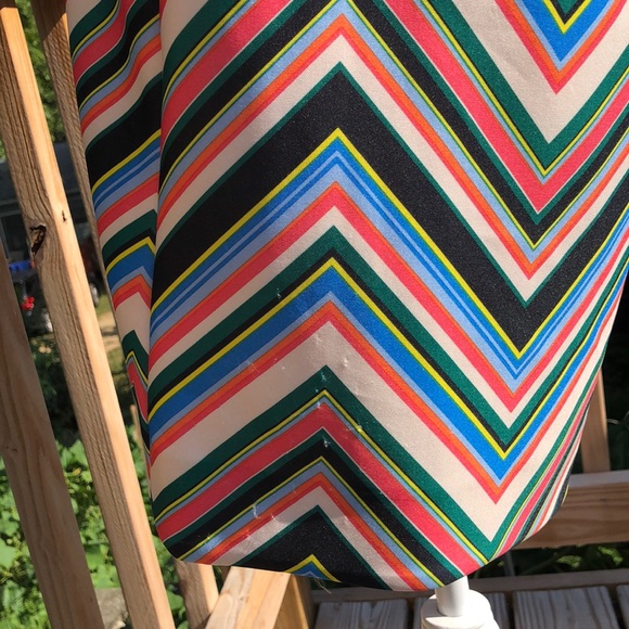 Taylor multicolor zigzag dress - Picture 3 of 7